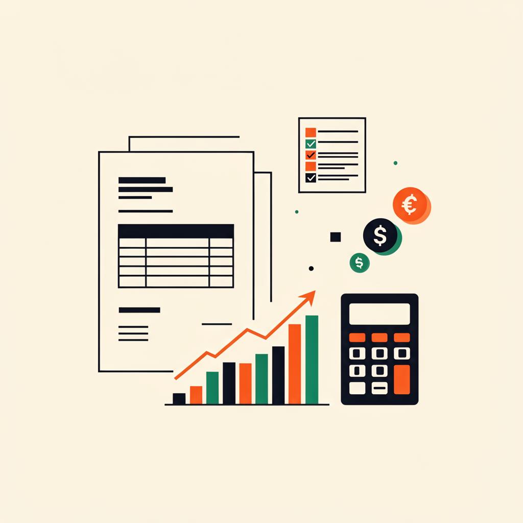 Illustration representing Jason Robertson's role as Head of Finance